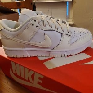 Nike dunk low white sail womens